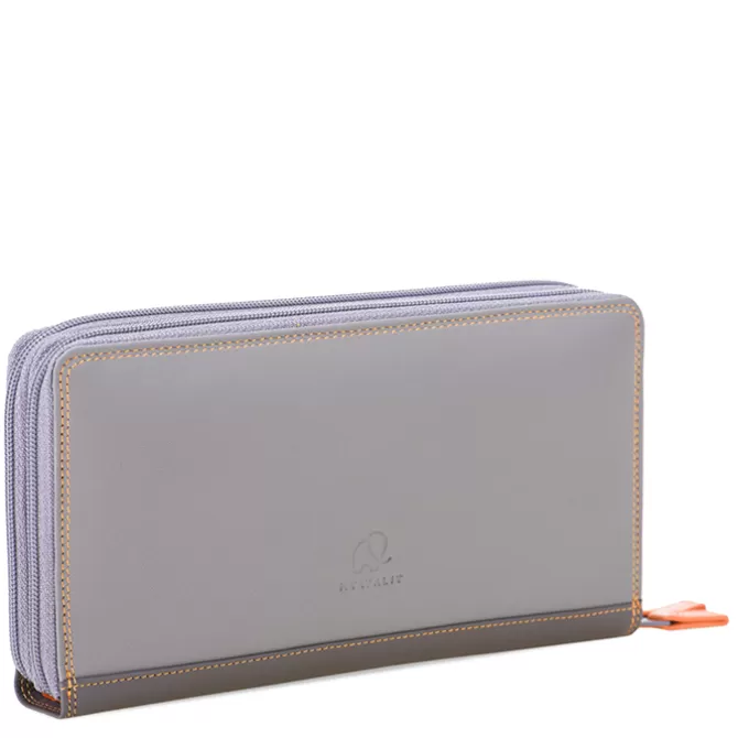 Portefeuille A Double Zip Grand Format Fumo | Mywalit Shop