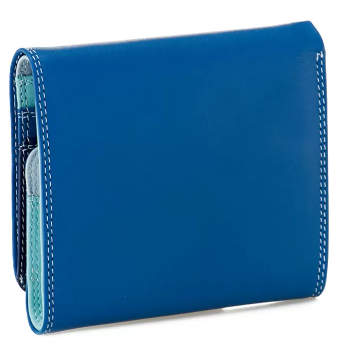 Portefeuille Avec Porte-Monnaie Plat Denim | Mywalit Sale