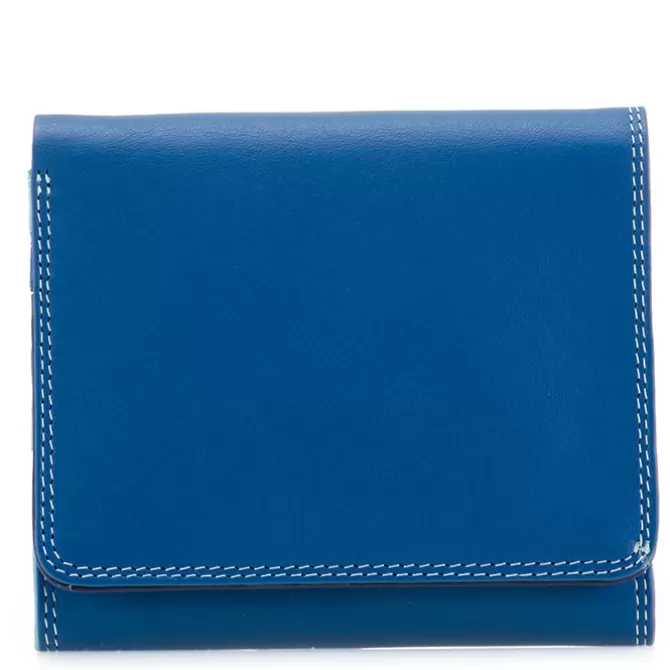 Portefeuille Avec Porte-Monnaie Plat Denim | Mywalit Sale