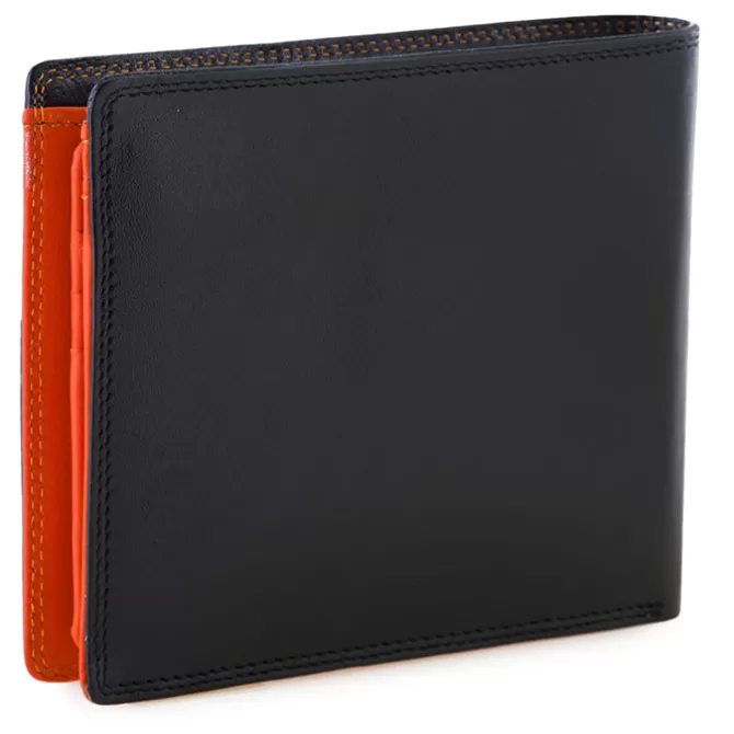 Portefeuille Pour Homme Rfid Grand Format A Lampe Britelite New Style Noir-Orange | Mywalit Store