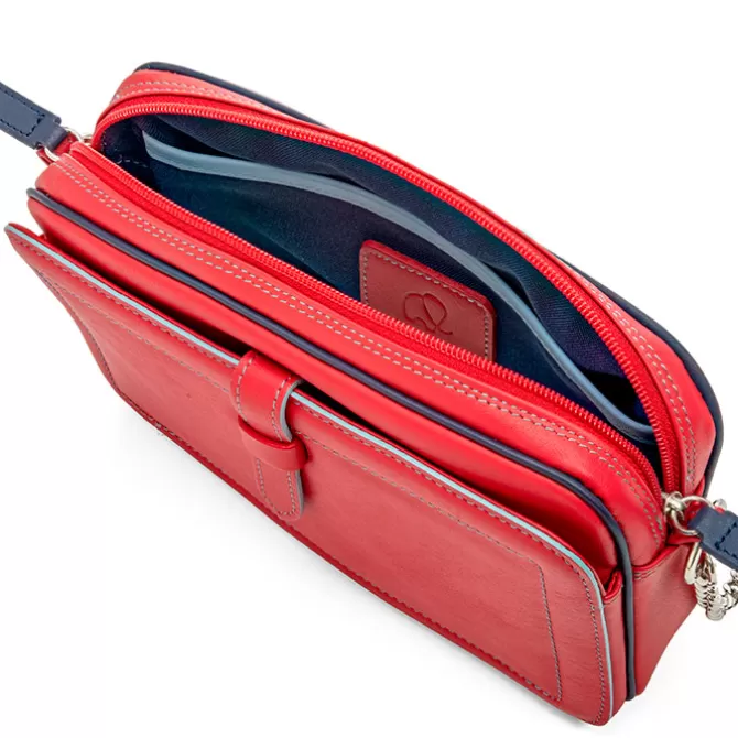 Sac Porte Epaule En Cuir Petit Format Rouge | Mywalit Outlet